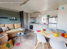 Mobil Home Le Rimbaud - 4/6 pers - 2 ch - 2 sdb，位于圣让-德蒙的露营地