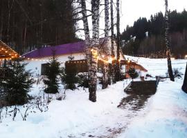 Гостевой дом Almatau House，位于Besqaynar的滑雪度假村