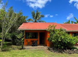 Cabañas Tangaroa y Hamea，位于安加罗阿的乡村别墅