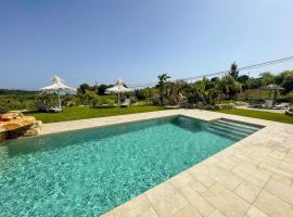Splendida Villa NATURE-APPARTAMENTO MELOGRANO a SCOPELLO-ZINGARO vista sul mare，位于斯克佩罗的酒店
