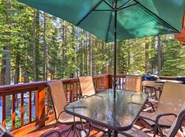 Lake Tahoe Cabin with Private Beach Access，位于塔霍马Madden Triple Chair附近的酒店