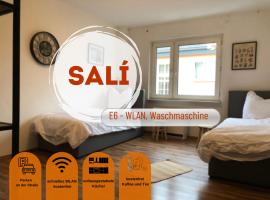 Sali -E6 -5PAX, WLAN, Waschmaschine，位于Essen的酒店