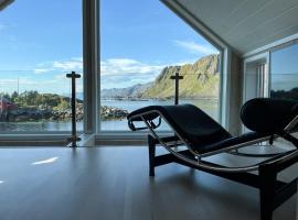 Cabin in Lofoten with spectacular view，位于巴尔斯塔的酒店