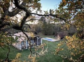 Magnifique ferme landaise 12 couchages，位于Allons的酒店