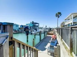 Dock and Bay Access Rockport Home on Canal