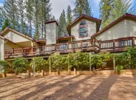 Gas Grill + Pool Table: Cabin Near Calaveras Park!