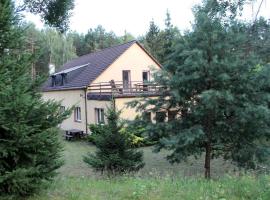 Siedlisko Dąb w Lubogoszczy koło Sławy，位于斯拉瓦的民宿