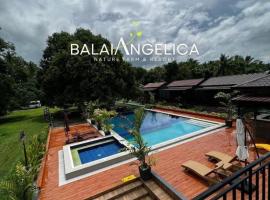 Balai Angelica - Nature Farm & Resort，位于Pagsanjan的酒店