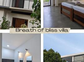 Breath of Bliss Villa，位于坦加拉的酒店