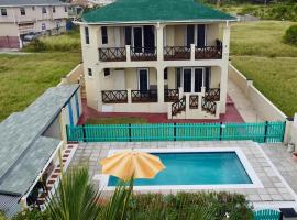 Lailamar Villa, Ocean View, AC & Pool - Entire Villa