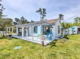 Oceanfront White Stone Cottage with Private Beach!