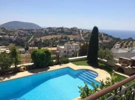 Anavyssos Dream Villa with Pool and Sea View