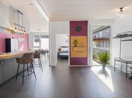 Casa Milla, Apartment Wuhr - Zentrales Loft am Fluss inklusive Parkplatz，位于朗根塔尔的酒店