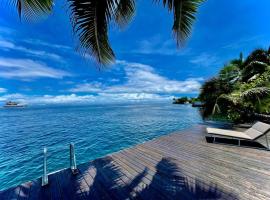 Taunoa House - Family seaside house in Papeete with HS Wifi，位于帕皮提的酒店