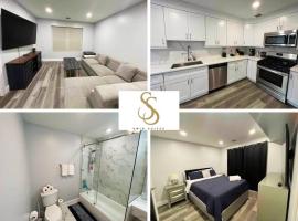 The Homey Suite - 1BR with Luxe Amenities，位于帕特森的酒店