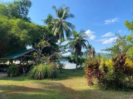 Port Barton - Paradiso Azul Campsite Beachfront with Internet，位于圣维森特的酒店