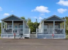 Surf City 2BR Park Home with Waterfront View and Parking