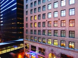 梅因市中心凯悦嘉轩酒店，位于德梅因的酒店
