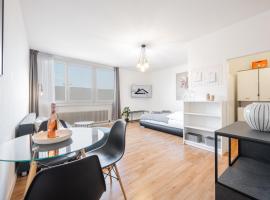 Modernes Apartment Wels City Center, TG-Stellplatz，位于韦尔斯的酒店