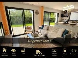 DEGEMER MAT ! 4* Cosy, Moderne, à 8 min des plages.