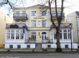 Kapitänsapartment der Villa Kaethe，位于罗斯托克的公寓