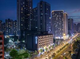 成都九眼桥东大街亚朵酒店，位于成都锦江区的酒店