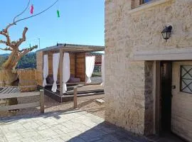 Agios Ioannis Stone Cottage with Private Heated Pool & Hydro-massage