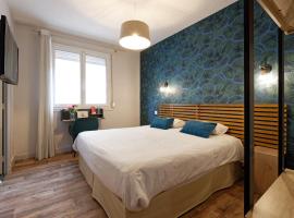 Contact H&ocirc;tel du Commerce et son restaurant C&ocirc;te &agrave; C&ocirc;te，位于欧坦的宠物友好酒店