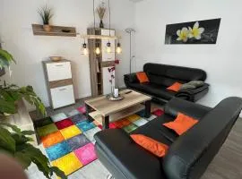 Ferienhaus "Golden Delicious" Meppen Ebenerdig Carport Terrasse Neubau NETFLIX Free WIFI 2 Schlafzimmer Küche GästeWC