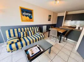 Quiberon - Appartement 2P 33m² avec aperçu mer, balcon, parking et animaux acceptés - FR-1-478-112