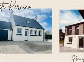 Gîte Kernico，位于Plounévez-Lochrist的酒店