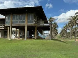 Casa de praia Rústica a beira mar