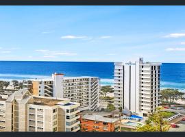 Comfy Surfers Paradise Studio with Ocean View，位于黄金海岸的宾馆