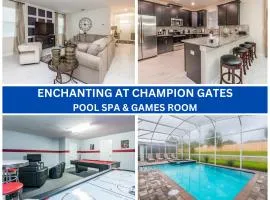 Enchanting Escape Private Pool SPA Games Room