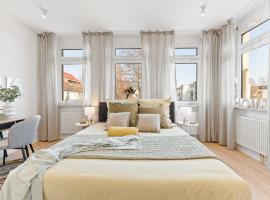 Helle zentrumsnahe familienfreundliche Ferienwohnung，位于费尔巴赫的酒店