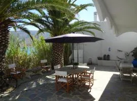 In front of the Beach.