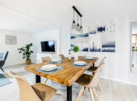 Ferienhaus Waldgeflüster 70 QM I überdachte Terrasse I 2 Schlafzimmer I Strandnah
