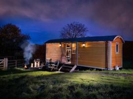 Teasel Shepherd's Hut，位于特维德上游的贝里克的酒店