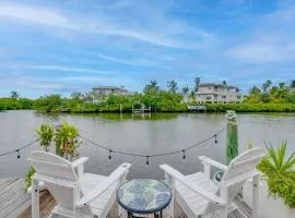 2 bed, 3 bath duplex on a canal, totally private retreat for you!