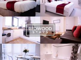 Festival Place, Modern Town Center Apartment, Perfect for Contractors & Families, FREE Parking & WiFi by REDWOOD STAYS，位于贝辛斯托克的酒店