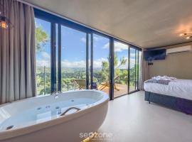 CNB - Cabanas Vista Serra em Campos do Jordão，位于坎波斯杜若尔当的酒店