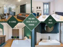 10' de Lyon- Appartement Tassin Centre - 2 Parking，位于塔桑拉德米吕讷的酒店
