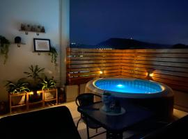 Marvinas seaside apartments, Earth apartment & Ocean jacuzzi apartment，位于克雷马斯蒂的酒店