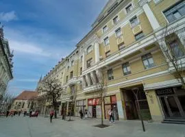 Historic Palace in main square-Unirii Plazza