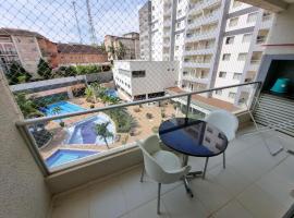 Flat Hotel Veredas Rio Quente Hot Park apto 216, 323 e 522，位于热河市的酒店