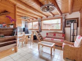 Appartement 1 chambre idéalement situé，位于Domancy的酒店