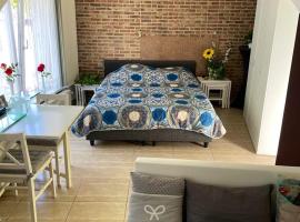 Studio with furnished terrace and wifi at Charleroi，位于沙勒罗瓦的低价酒店