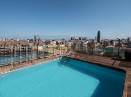 加泰罗尼亚雅典酒店，位于巴塞罗那的酒店