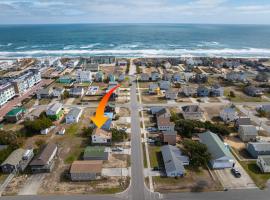 Oceanside Cottage -3BDR 2BA-Walk to Beach!，位于斩魔山的自助式住宿