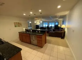 Fifth floor suite with views from balcony